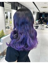 ステア ケース(stair case)&nbsp;パープルのバレイヤージュ