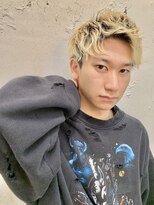 ロミーオム 本厚木(ROMMY. Homme)&nbsp;刈り上げツーブロックアップバングショートカラーメンズヘア