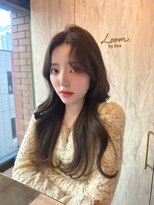 ルームバイシー 新宿(Loom. by Sea)&nbsp;小顔に見える顔周りカット×レイヤー【新宿美容室/韓国ヘア】