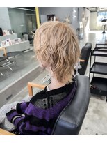 ノード(NODO)&nbsp;ハイトーンウルフ＋スパイラルパーマ