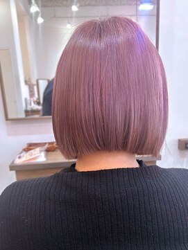 ヘアーラニッシュ 東松戸店(hair Lanish) 桜ピンク/ダブルカラー/10代20代30代