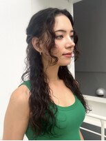 ネウィ ジャム 町田(newi JAM)&nbsp;ロングレイヤー/くせ毛カット/レイヤーカット