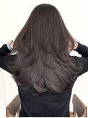 ハイライトバレイヤージュダブルカラーケアブリーチ30代40代