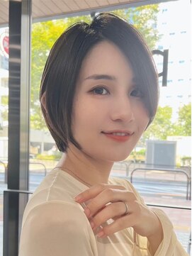 プルーヴ 秋葉原(prove) 30代40代大人女性/前髪ありショートボブ/ショートヘア/髪質改善