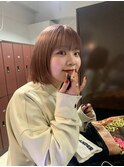 ハイトーンのペールピンクカラー♪