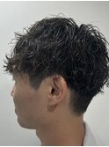 ニュアンスパーマ/ベリーショート/韓国マッシュ/松戸駅/men's
