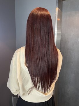 ロフティー 清澄白河(LOFTY) ピンクブラウン/ワインレッド/髪質改善/清澄白河/錦糸町