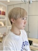 【メンズ】韓国マッシュ×ハイトーン