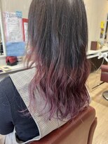 スウィッチグラン(hair salon switch grand) グラデーションカラー×ピンクバイオレット