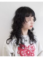 ルプラ ガーデン(le-pla garden) パーマ#ウルフ#レイヤーカット#フェイスレイヤー#黒髪#豊橋#豊川