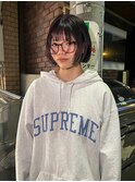 １ブリーチで作る色落ちまでかわいいディープラベンダー☆