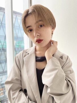 マジコ 横浜店(Magico) ミルクティーベージュ/ダブルカラー/ケアブリーチ/髪質改善/横浜