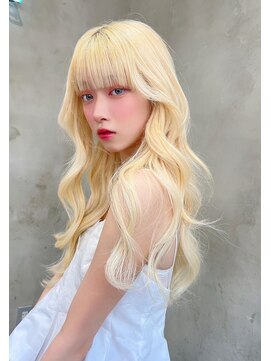 ケイト(kate) Kate〔大宮〕ホワイトブロンド×韓国風くびれ巻き