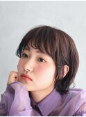 ショートボブ[溝の口/髪質改善/縮毛矯正/白髪ぼかし]