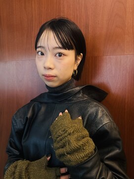 カシ 中目黒(CASI) 秋冬はモードに！ミニボブにしましょう！