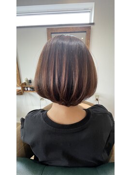セックヘアデザイン(Sec hair design) “「え？これ縮毛矯正なの？」と驚かれる”　質感改善縮毛矯正
