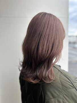 ほんのりピンクカラー♪