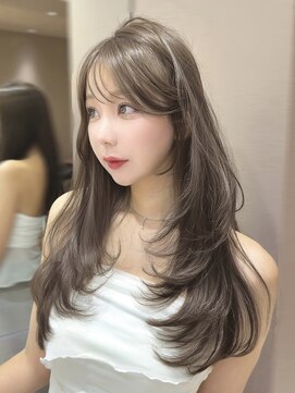 ロンドガーネット 池袋(Lond garnet) 暗めカラー/韓国風巻き/レイヤーカット/髪質改善/縮毛矯正/池袋