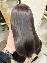 ヘアデザイン ファブロ(hair design FABRO.) 【FABRO東】毎朝アイロン要らずの美髪ロンググレージュ♪
