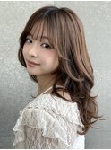 似合わせカット大人ガーリー、着物ダークアッシュ門前仲町