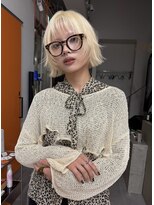 シティ(sity.)&nbsp;天神　ブリーチカラー　顔まわりレイヤー　レイヤーカット