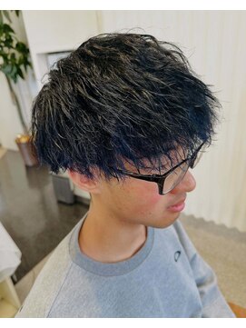としの店 ヘアースタジオ(HAIR STUDIO) くるくるしないパーマ　縦落ちツイスト