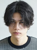 レタッチバイフィフス(RETOUCH by fifth) シャドウパーマルーズパーマ無造作毛流れセンターパートマッシュ