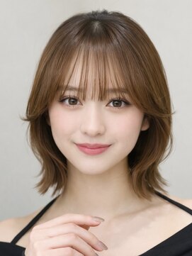 オーラ オモテサンドウ(Aura omotesando) くびれレイヤーミディボブ