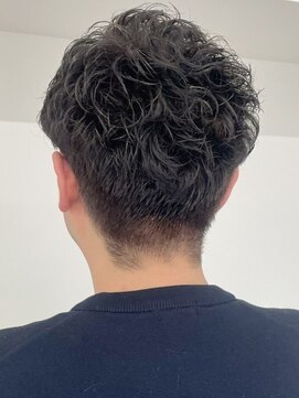 ラギッド 大野城店(RUGGED) ビジネスショート 刈り上げ ナチュラルパーマ ツーブロック