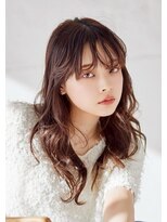 La fith hair SHISEI 名古屋2号店【ラフィス ヘアー シセイ】【4月9日OPEN(予定)】 【La fith】キャラメルブラウン×ゆるふわロング