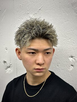 メンズ ラピス(Men's Lapis) スパイキーショート/ハイライト