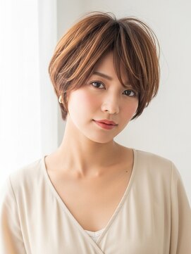 フープ 川越(hoop) フェミニンショート川越/ハイライト/白髪ぼかし/白髪染め