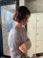 エインアンリー 明治神宮前(AIN.ANLY.)&nbsp;ボブパーマ、ボブニュアンスパーマ、ボブパーマゆるめ
