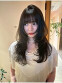 【emu】レイヤーカット×オリーブグレージュ