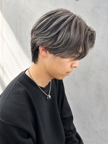 ユイマァルスロウ 岡山(YUIMARLSLOW) 岡山メンズサロン20代30代40代ブリーチバレイヤージュシルバー