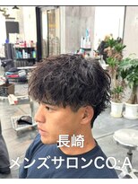 コア(CO:A) 長崎メンズカットメンズパーマシャドウパーマ