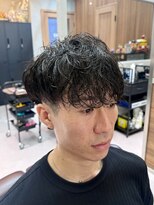 トラスト ザ バーバー 東京駅日本橋店(TRUST the Barber) マッシュ/ナチュラルパーマ/メンズカット