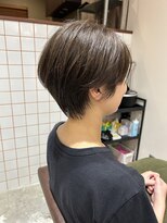 ルックアット(Look at)&nbsp;【Look at】ショートデザインカラーハッシュカットグレージュ