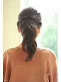 【K-two青山】大人かわいいゆるポニ-夏のヘアアレンジ【表参道】