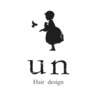 アン ヘア デザイン(un hair design)のお店ロゴ