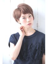 ガーデン ムサシコスギ(GARDEN MUSASHIKOSUGI)&nbsp;耳かけショートボブ/マッシュパーマ/似合わせカット