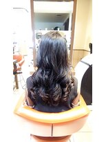 ネオリーブチノ 登戸店(Neolive cino) neolive cino 黒髪大人可愛いシースルーバング☆