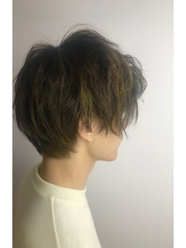 インアンドヤング(in&yang) カーキベージュ ジェンダーレスヘア