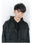 men's/メンズ/刈り上/げセンターパート/ダウンパーマ/田町