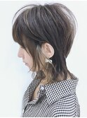 脱量産型☆ポイントカラー×ウルフ/マットブラウン◎モリオ松原