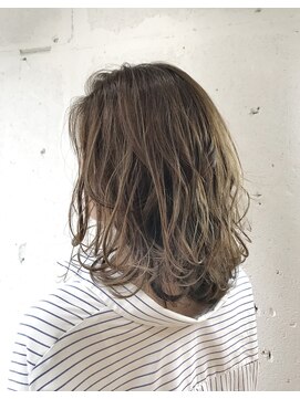 ヘアーワークス ヘルム 渋谷店(HAIR WORKS HELM) バレイヤージュカラー☆