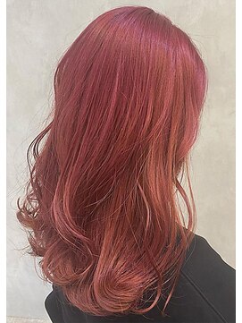 ヘアー クレイジュ(HAIR CRAYGE) 大人カール ピンクオレンジ