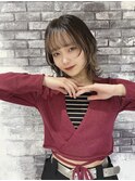 フェイスフレーミングショートウルフ
