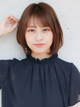 アグノス 青山(Agnos) ★艶髪大人ガーリーチョコレートプリカールモードミディ//