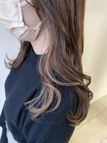 オウルヘアー(Owl hair)&nbsp;ベージュ系を組み合わせたイヤリングカラー